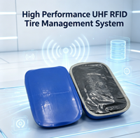 Étiquette RFID UHF industrielle ISO18000-6C pour la gestion des pneus des camions et des bus logistiques