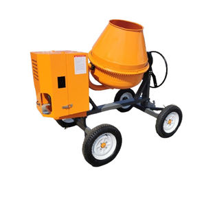<span class=keywords><strong>Mixer</strong></span> semen gerobak roda portabel kapasitas 350L, mesin pencampur beton konstruksi efisien dengan komponen Motor inti - Product Image 3