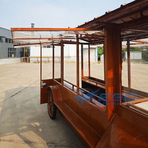 Popular Electric Mobile Wooden Food Truck Bbq Coffee Hot Chocolate Vending Food Trailer Cart Fully Equipped Food Trucks - Product Image 6