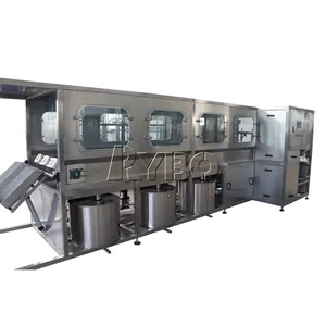 Automatic three in one large bucket mineral water packaging production line filling machine