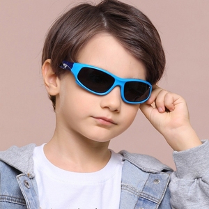 Sport UV di modo alla moda per bambini ragazze In Silicone per bambini boy occhiali da sole polarizzatore 2021 fabbricazione per custom UV occhiali da sole - Product Image 6