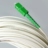 Câble de raccordement en fibre optique monomode G657A2 avec embout en céramique blanc en gros SM/MM SC/APC