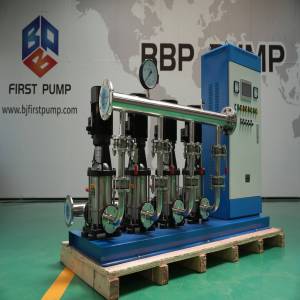 Pompe centrifuge verticale multi-étages en acier inoxydable de haute qualité pour l'approvisionnement en eau, l'irrigation et la lutte contre l'incendie - Product Image 2