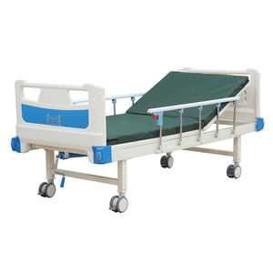 Прямая поставка с завода, однократная ручная Больничная койка с двухсторонним колесом, модель 4, Китай - Product Image 2