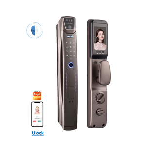 Cerradura de puerta inteligente con wifi, cierre facial con visor digital, aplicación tuya - Product Image 6