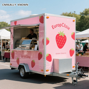 OEM Outdoor Container Catering Food Truck Trailer for Sale in USA - Product Image 3