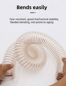 Tuyau flexible en polyuréthane haute pression pour <span class=keywords><strong>aspirateur</strong></span> industriel, avec armature en fil de cuivre, diamètre 25-600 mm, longueur 1-30 m - Product Image 3