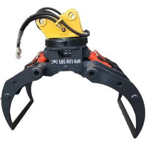 <span class=keywords><strong>Mini</strong></span> <span class=keywords><strong>pelle</strong></span> forestière <span class=keywords><strong>avec</strong></span> <span class=keywords><strong>grappin</strong></span> à bois hydraulique, accessoire pour excavatrices de 4 à 30 tonnes - Product Image 6