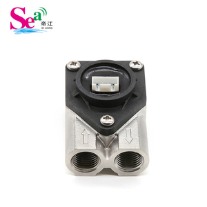 Capteur de débit d'eau pour machine à café OEM ODM Gicar, capteur de débitmètre à turbine en acier inoxydable avec port fileté G1/4 DIJIANG ZJKFL-S1 - Product Image 2