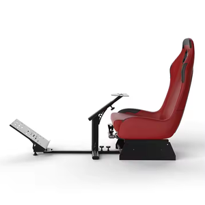 Nuevo juego Play Station Racing Cockpit 4D simulador asiento Sim Racing Cockpit movimiento volante soporte para Logitech G25 G27 G29 - Product Image 3