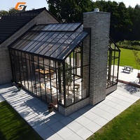 Premium deneyim için çerçevesiz paneller ile GS Lift & Slide alüminyum camlı odası