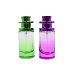 30Ml 50Ml 100Ml Cổ Vòng Hình Dạng Nước Hoa Chai Thủy Tinh Với Uốn Trên Nhôm Sương Phun