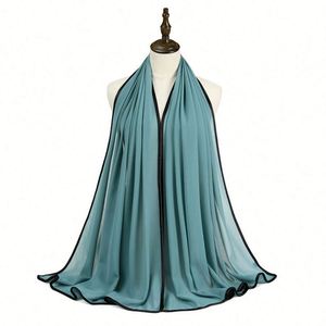 Écharpe en mousseline de soie douce et élégante pour femmes, hijab musulman islamique Abaya - Toutes les tailles disponibles, toutes les saisons - Product Image 4