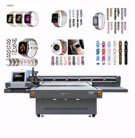 Imprimante UV à plat multifonctionnelle numérique à jet d'encre semi-automatique grand format pour l'impression de coques de téléphones portables et de tablettes
