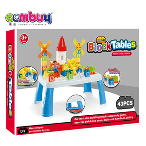 Set da Scrivania Divertente per Bambini con Blocchi da Costruzione e Tavolo con 59 Pezzi - Product Image 3