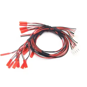 Powerful OEM ODM IDC 20 pin flat ribbon cable with one connector/one end crimping harness custom harness