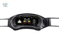 Tableau de bord numérique YZ pour Volkswagen Jetta Sagitar GLI SportWagen Hybrid TDI SE, groupe d'instruments virtuels, compteur de vitesse