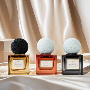 Contenitore in Vetro per Profumo Personalizzato 30 <span class=keywords><strong>ml</strong></span> 50 <span class=keywords><strong>ml</strong></span> <span class=keywords><strong>100</strong></span> <span class=keywords><strong>ml</strong></span>, Bottiglie di Lusso Quadrate Nere per Fragranze Originali con Confezione - Product Image 6