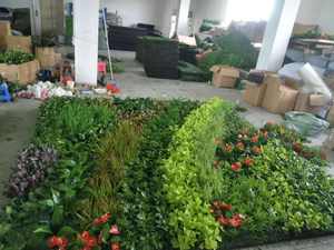 Mur végétal artificiel décoratif suspendu pour jardin, bricolage, feuillage synthétique, plante artificielle, clôture verte - Product Image 5