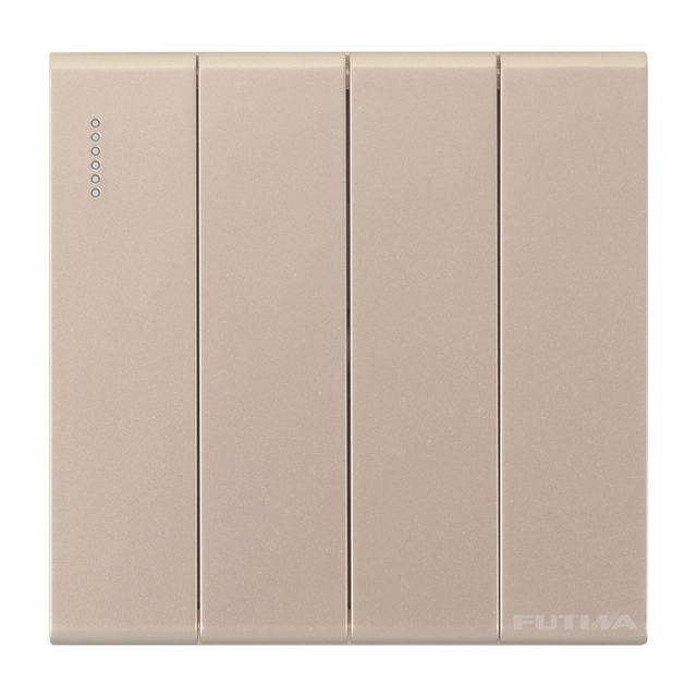Wholesale 10a/16a 1 Outlet 1 Way Switch British Standard PC Copper Material N21 13A Rated 86x86mm 10 Year Warranty Commercial CE