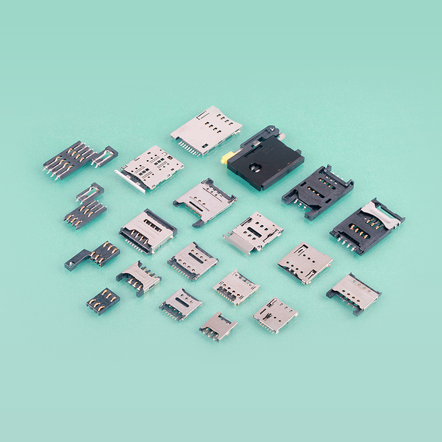 MUP Factory SMT Push Pull Card Connector with Switch Nano Card Holder With Switch Smart Socket for Wifi Smart Watch