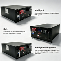 Système de stockage d'énergie solaire monté sur rack, batteries lithium-ion LiFePO4 empilables, 30 kWh, 20 kWh, 10 kWh, pour l'outre-mer