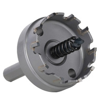 Juego de Brocas, Broca Anular de Carburo TCT, Broca de Corona para Aluminio, Cobre, Acero y Metal