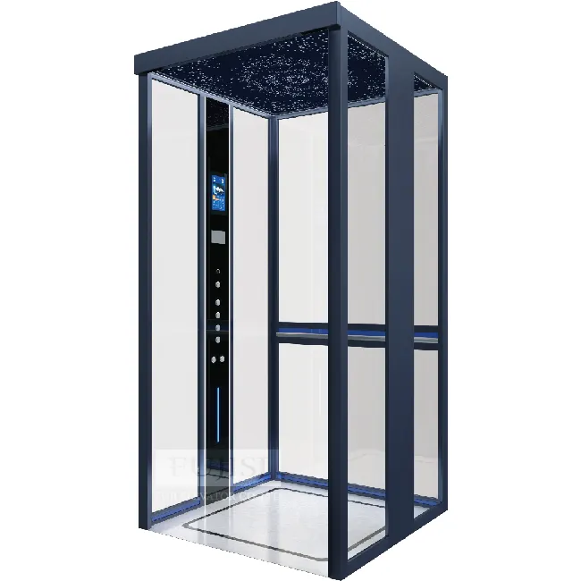 Customizable Glass Elevator Small Elevator For Sale Residential Lift Outdoor Panoramic Sightseeing Lifts Elevator