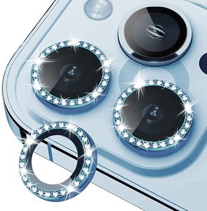 Di lusso di fabbrica strass di protezione per obiettivo della <span class=keywords><strong>fotocamera</strong></span> <span class=keywords><strong>vetro</strong></span> temperato per <span class=keywords><strong>iPhone</strong></span> 11 12 <span class=keywords><strong>13</strong></span> Pro Max 14 Plus protezione per la lente posteriore - Product Image 2