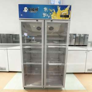 <span class=keywords><strong>ตู้</strong></span>แช่เครื่องดื่มเชิงพาณิชย์แบบ900L <span class=keywords><strong>ตู้</strong></span>เย็นตั้งตรงไม่มีน้ำค้างแข็งประตูกระจกสองชั้นสำหรับเบียร์ไวน์<span class=keywords><strong>เป๊</strong></span><span class=keywords><strong>ป</strong></span><span class=keywords><strong>ซี่</strong></span>โคล่า - Product Image 1