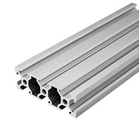 Profilé en alliage d'aluminium à fente en V standard européen 2060 pour machine CNC, mouvement linéaire, système d'automatisation industrielle, pliage et découpe