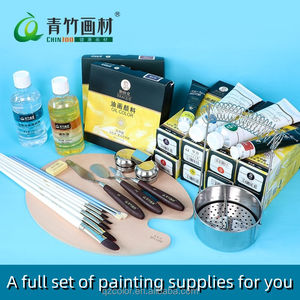 Peintures à l'huile non toxiques en gros pour travaux d'art promotionnels, ensemble de peinture à l'huile de 46 ml pour toile et papier pour étudiants - Product Image 3