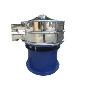 Nouvelle machine de tamisage vibrant rotatif en acier inoxydable pour la poudre de manioc et l'application de transformation alimentaire avec moteur - Product Image 1