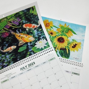 Lịch In 12 Tháng Thiết Kế Mới Lịch Treo Tường Lịch In Offset Hàng Tháng 2023 Buộc Kích Thước Tùy Chỉnh - Product Image 5