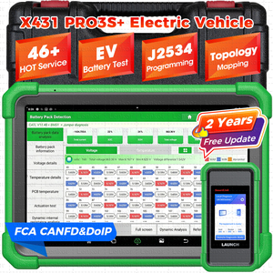เครื่องวินิจฉัยรถยนต์ LAUNCH X431 PRO3S EV ระบบเต็มรูปแบบ รองรับการทดสอบแบบสองทิศทาง ระบบไฟฟ้าแรงสูง บริการระบบ obd 2 - Product Image 4