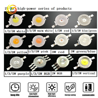 Epistar 1W LED Daya Tinggi Pabrik Langsung RGB HPL dengan 365nm UV 80 SMD Sino Led dalam Warna Merah Biru Putih-4pin 6pin 1W 3W 5W