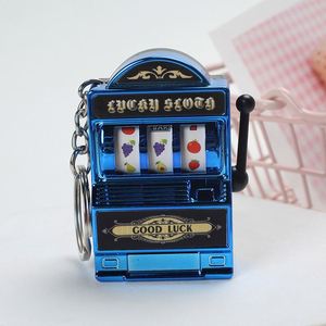 Porte-clés machine à sous Las Vegas rose, mini modèle fonctionnel avec poignée, cadeau souvenir pour les amateurs de casino et les collectionneurs - Product Image 3