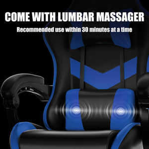 <span class=keywords><strong>เก้าอี้</strong></span>เล่นเกม ajunion พร้อมหมอนรองเอวนวด<span class=keywords><strong>เก้าอี้</strong></span>แข่งแบบสั่นเก้าอี้เล่นเกมพีซีเชื่อมโยงกับที่พักแขนแบบปรับได้ - Product Image 5