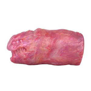 GEEBA Godet de masturbation masculin, design bouche de serpent, vagin réaliste, en silicone souple, poche vaginale, jouet sexuel pour hommes, masseur de prostate - Product Image 3
