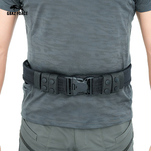 Ceinture tactique rembourrée en maille de 2 pouces Gbaz Force avec boucle à dégagement rapide à trois points pour usage extérieur adulte - Product Image 2