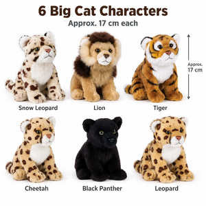 Peluches Géantes Personnalisées : Lion, Tigre, Guépard, Léopard, Panthère Noire, Léopard des Neiges – OEM, ODM, Vente en Gros, Cadeau pour ZOO, Musée, Commerce de Détail, Usine - Product Image 2
