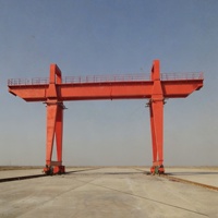 Grue portique à poutre simple ou double de 5 à 10 tonnes, grande capacité, prix abordable, avec palan électrique haute efficacité