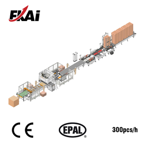 Línea de Producción de Palés con Enfajadora de Bloques Automática FENGKAI <span class=keywords><strong>SF1000</strong></span>, 2000 Piezas/8h, 50% Menor Costo Total que las Líneas Europeas, CE ISO - Product Image 6