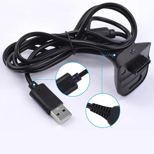 <span class=keywords><strong>จ</strong></span><span class=keywords><strong>อย</strong></span>สติ๊กสำหรับเกมแพดแบบมีสาย USB 2-in-1, แผงควบคุม ABS <span class=keywords><strong>สาย</strong></span><span class=keywords><strong>ชาร์จ</strong></span>ไฟสำหรับ <span class=keywords><strong>Xbox360</strong></span> Xbox 360 x <span class=keywords><strong>จ</strong></span><span class=keywords><strong>อย</strong></span>สติ๊ก - Product Image 4