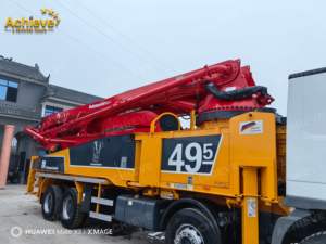 Camión Bomba de Concreto Putzmeister Usado con Chasis Benz 49m M49-5RZ para Maquinaria de Construcción en Venta - Product Image 5