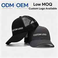 Gorra Trucker de Malla de 6 Paneles de Alta Calidad, 2 Tonos, con Logotipo Bordado Personalizado, Diseño Ajustable con Cierre a Presión, para Hombres y Mujeres, Ropa Deportiva para Exteriores