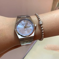 Reloj de Pulsera de Lujo para Hombre, de Acero Inoxidable, Marca prx Tissotion, Ultrafino, Luminoso, de Cuarzo, para Hombre, OEM