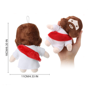Peluche di Gesù Salvatore all'Ingrosso, Giocattoli Religiosi Cristiani, Bambole di Peluche per Adulti, Pasqua, Natale, Battesimo - Product Image 2