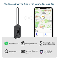 Localizador Inteligente con Certificación MFi, GPS, Celular, AirTag, para Equipaje, Llaves, Mascotas, con Control por Aplicación