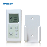 Kit de télécommande pour ventilateur de plafond infrarouge, interrupteur de lumière pour ventilateur à 3 vitesses